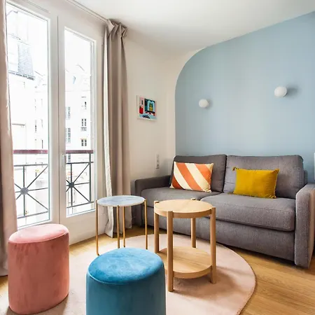 Stunning Apartment - 2Br-6P - Paris Center Exterior photo